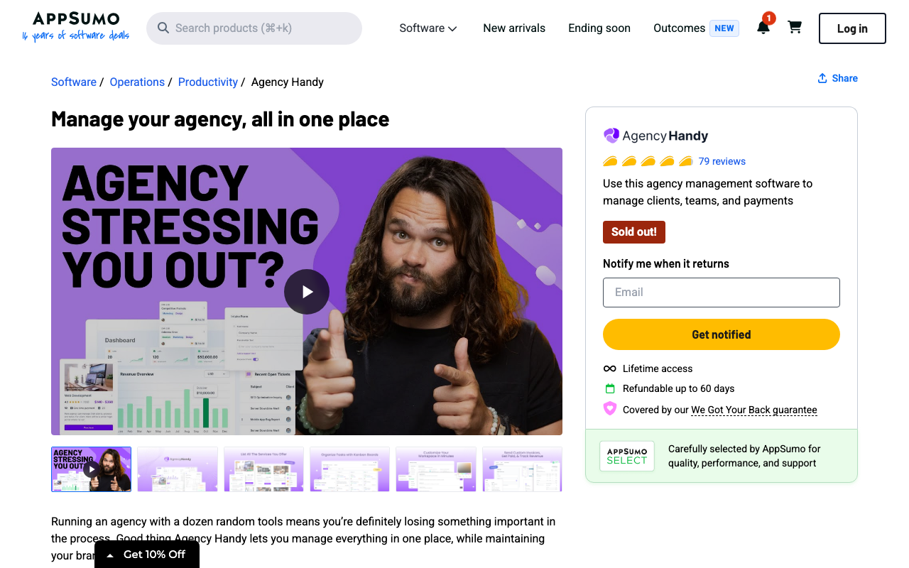 Agency Handy