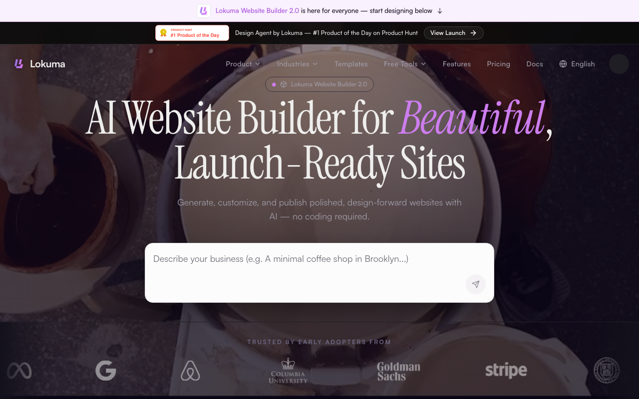 Agentic Website Builder 2.0 by Lokuma