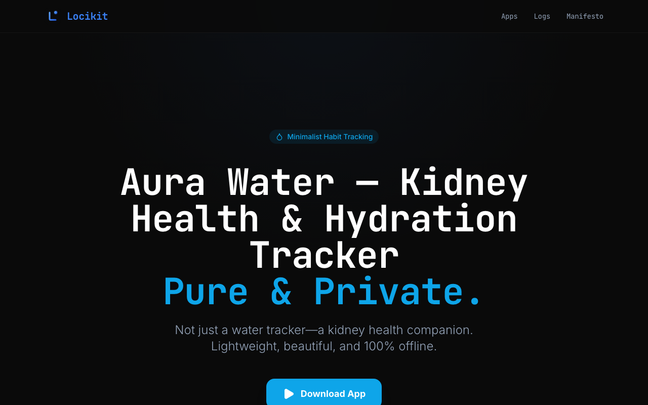 Aura Water: Private Hydration