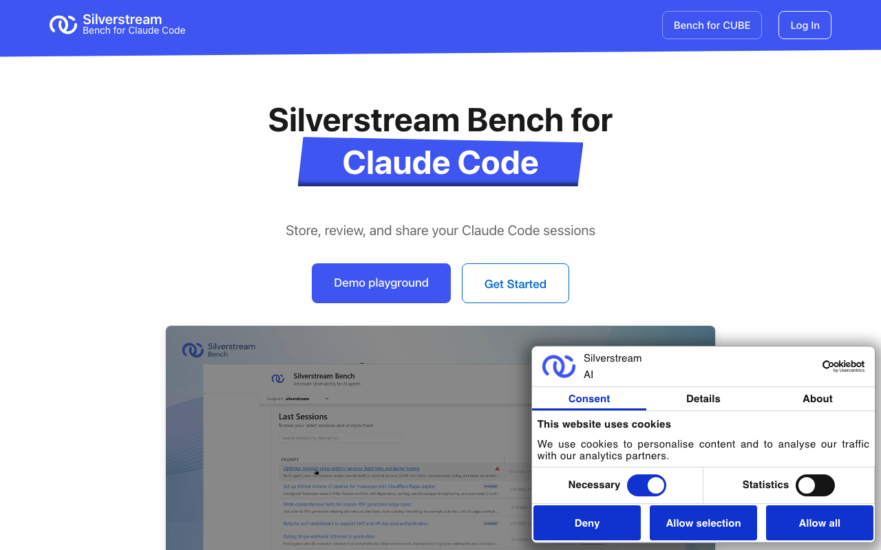 Bench for Claude Code