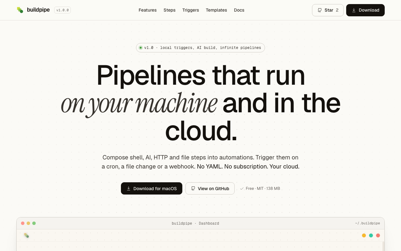 buildpipe