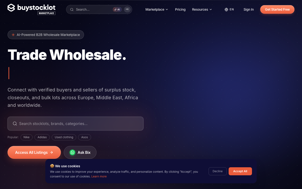 Buystocklot 2.0