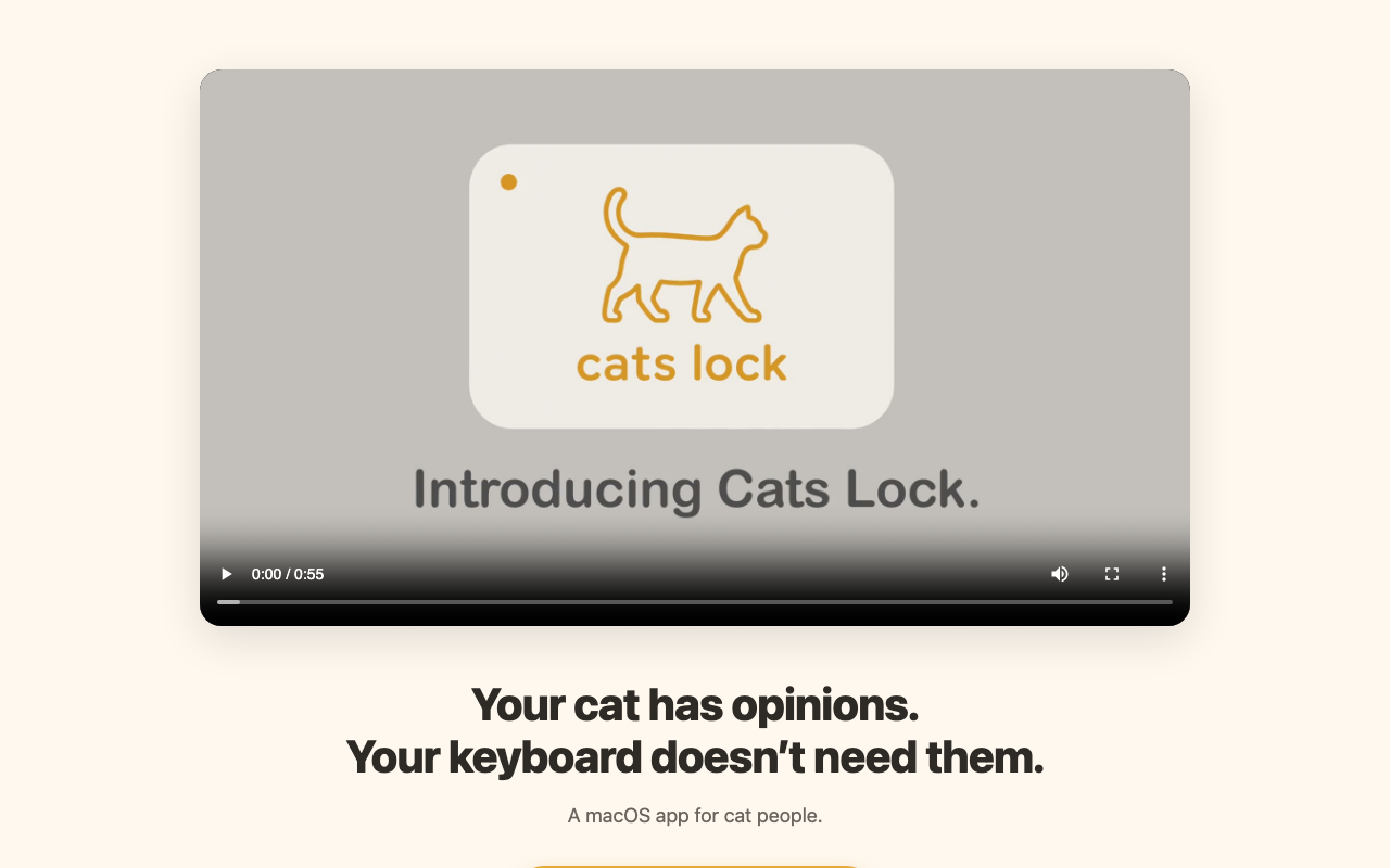 Cats Lock