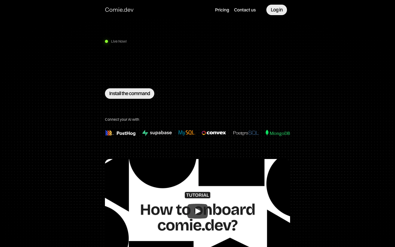 Comie.dev