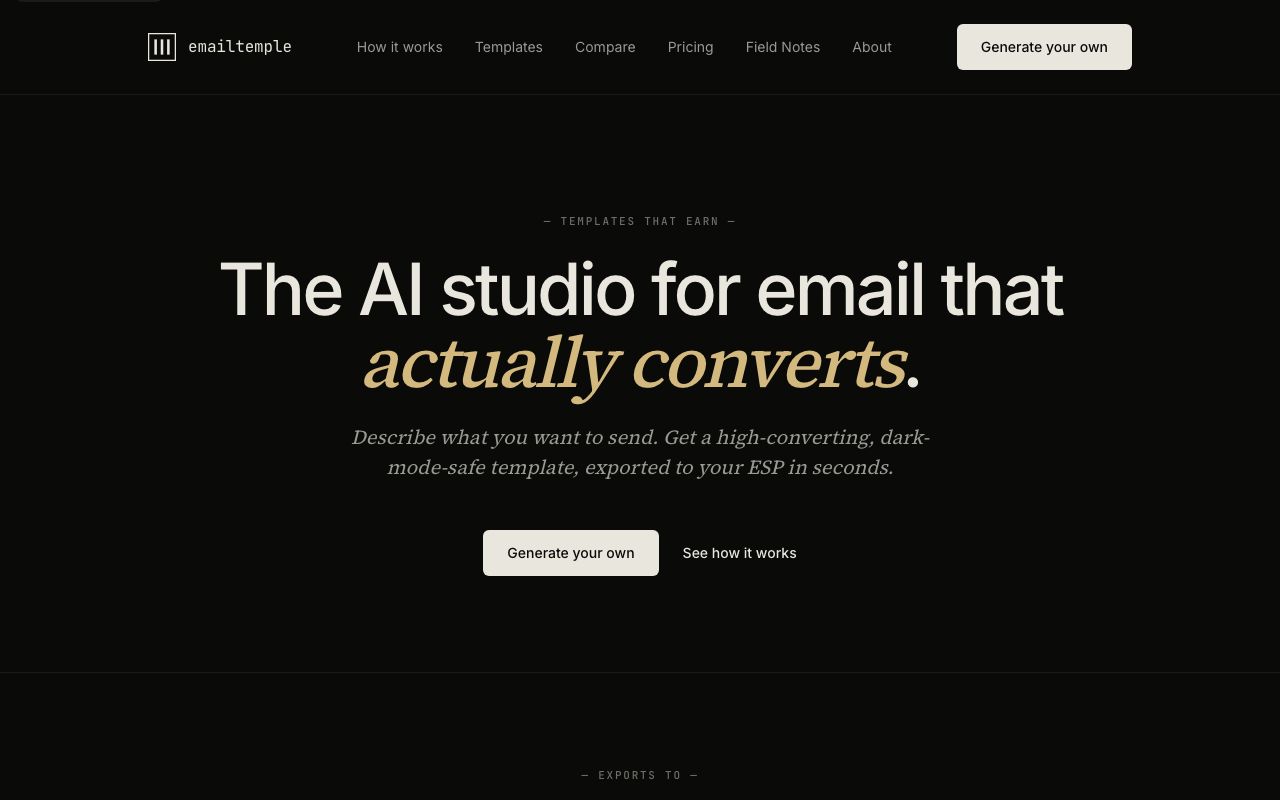 EmailTemple