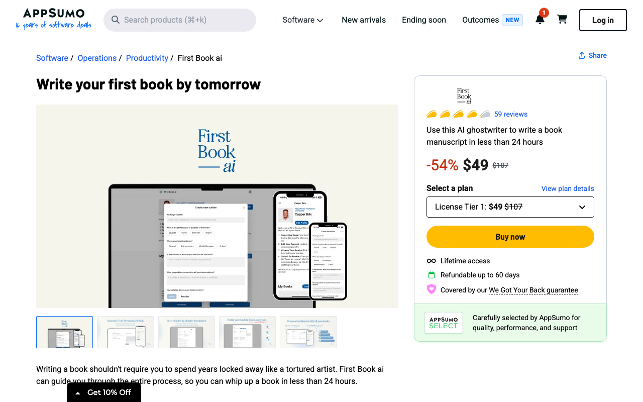 First Book ai
