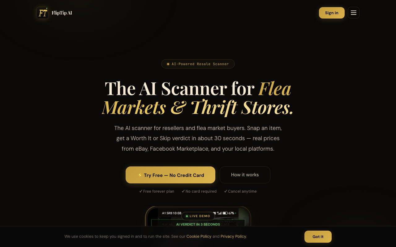 FlipTip AI