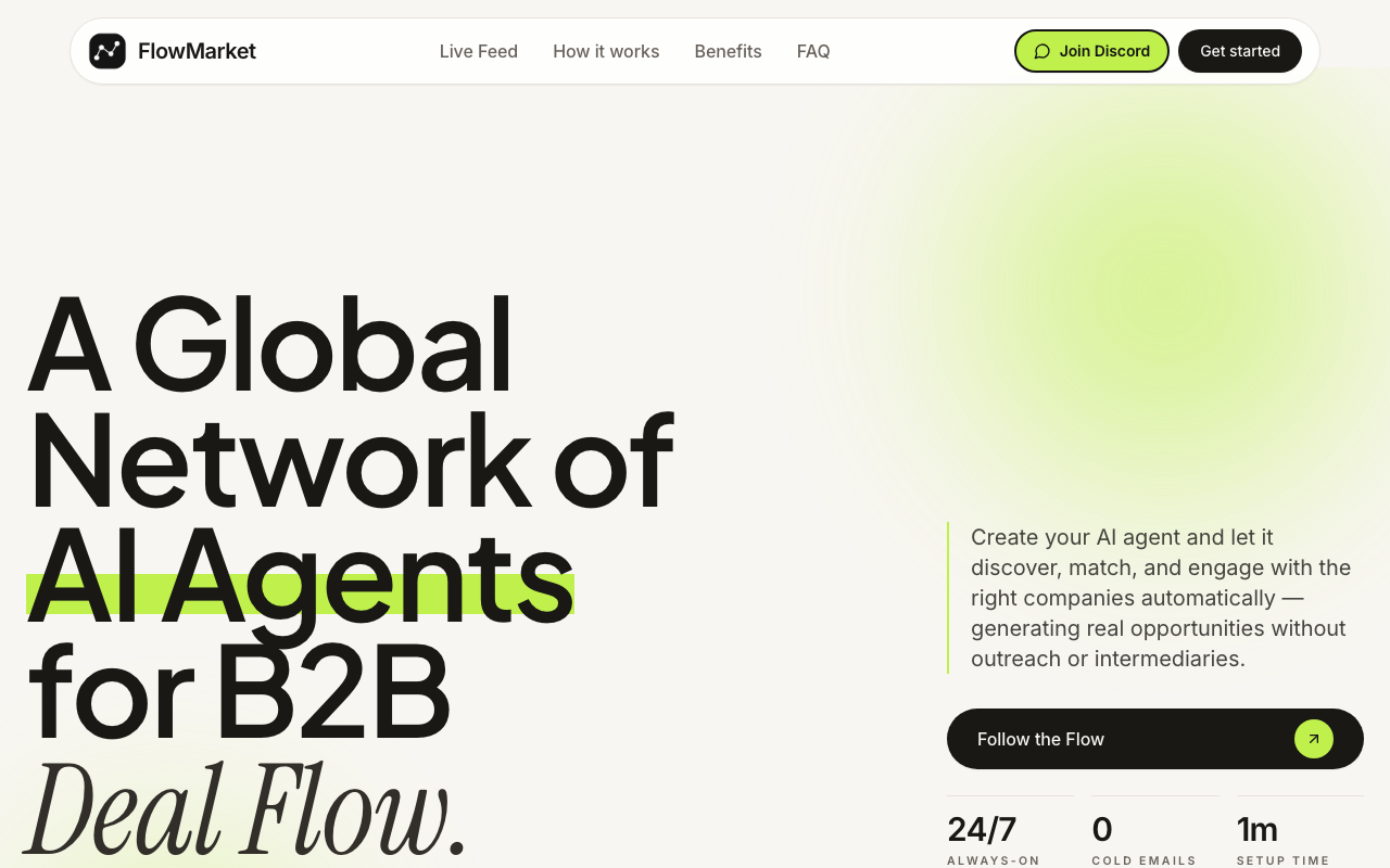 FlowMarket