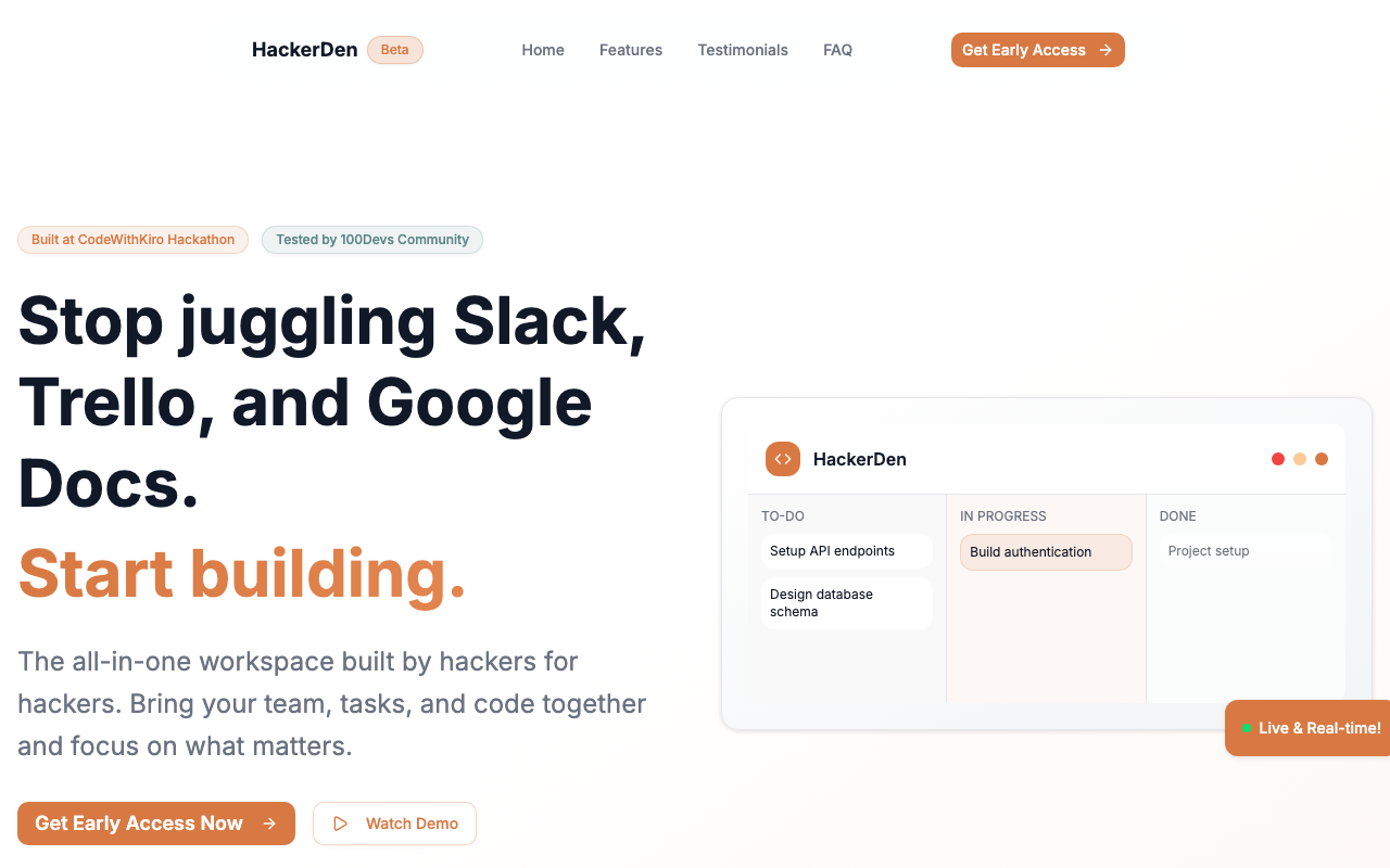 hackerDen