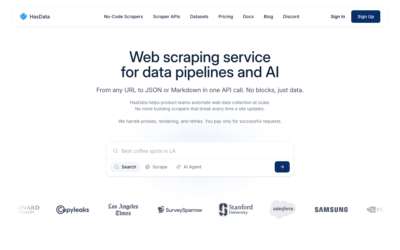 HasData