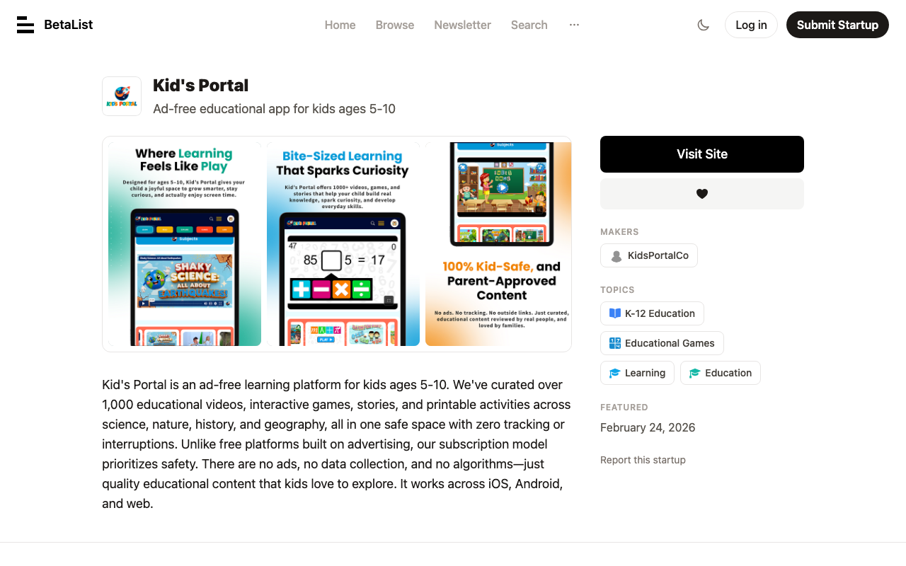 Kid's Portal