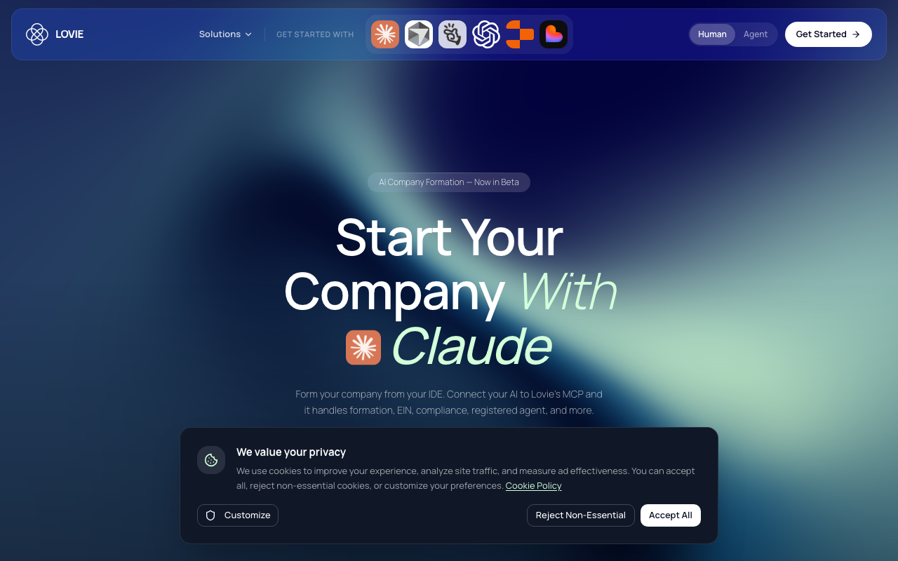 Lovie Formation - Incorporation MCP