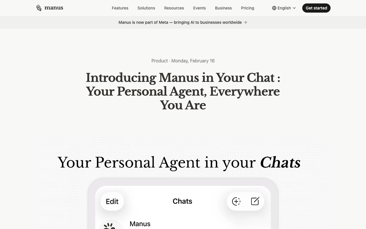 Manus Agents for Telegram