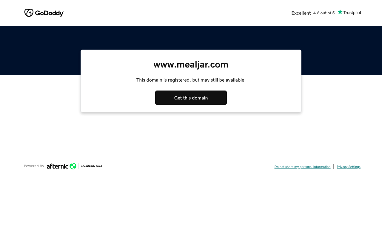 Mealjar