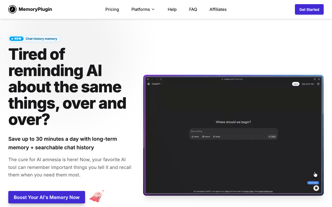 MemoryPlugin