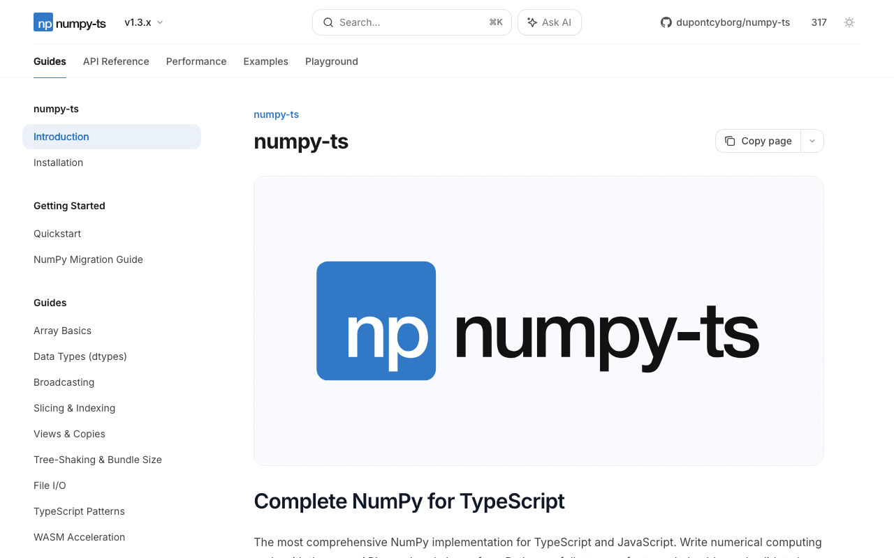 numpy-ts