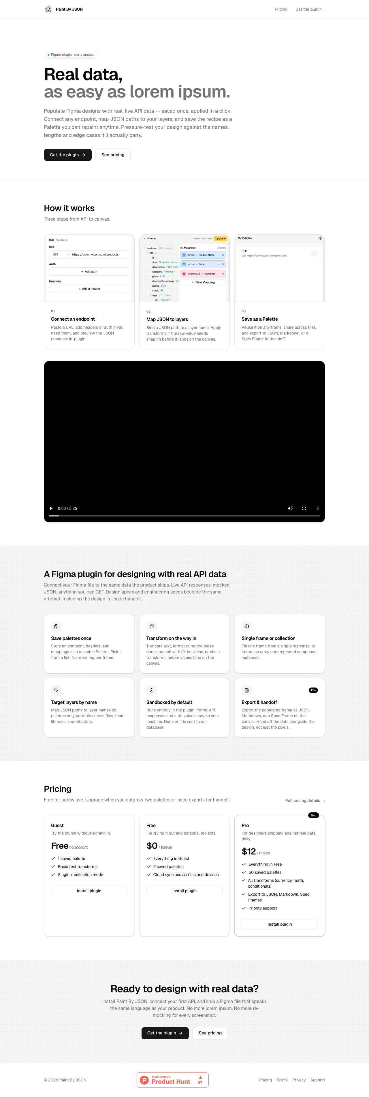 Paint By JSON | Figma API Client