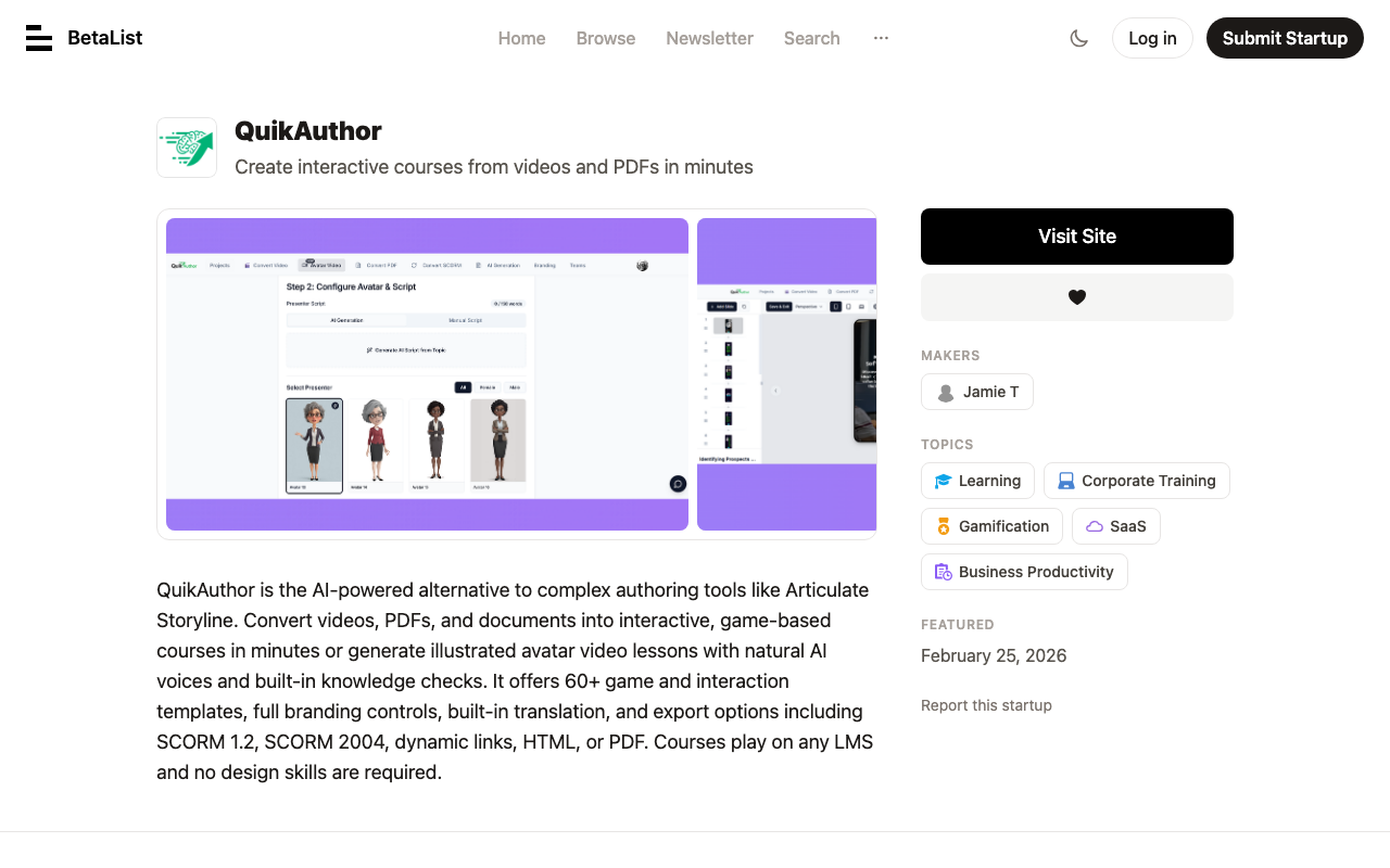 Quikauthor