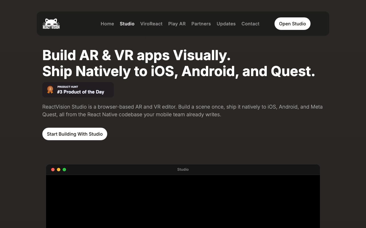 ReactVision Studio