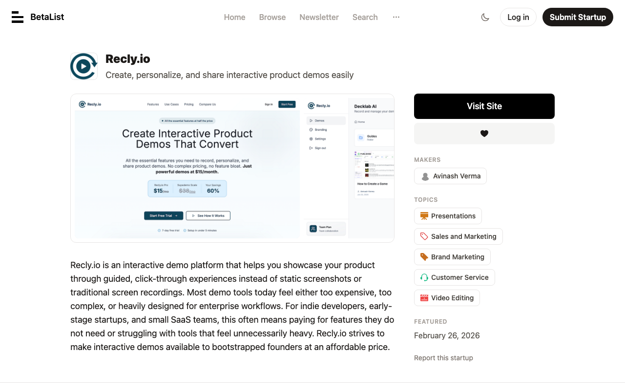 Recly.io
