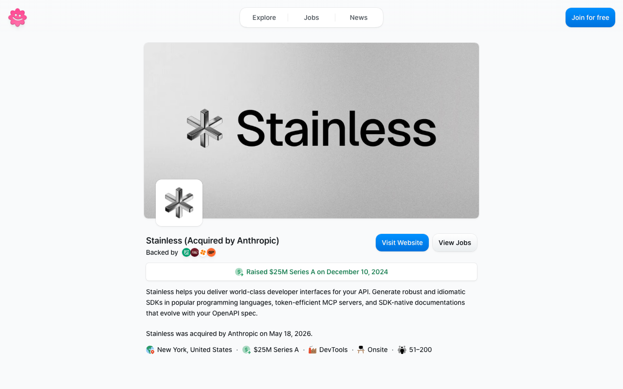 Stainless