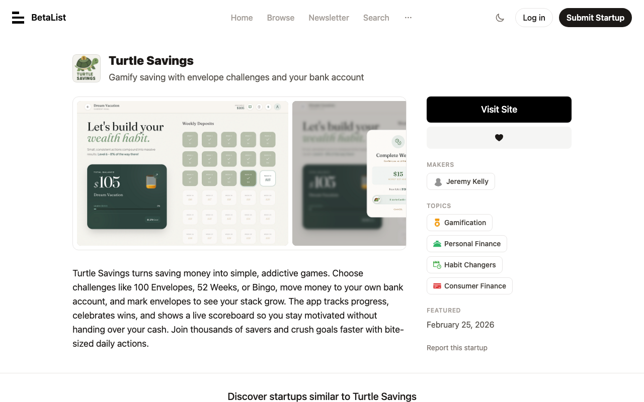 Turtle Savings