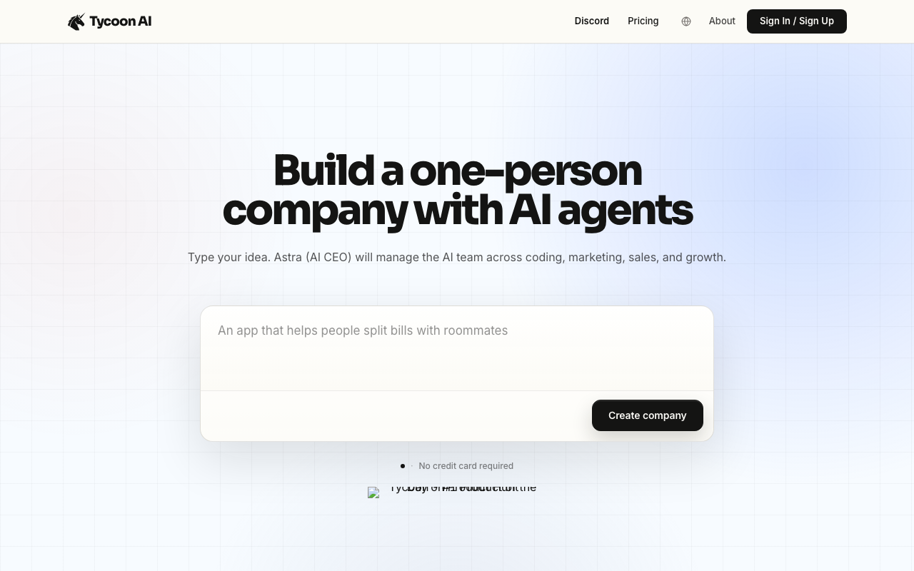 Tycoon AI
