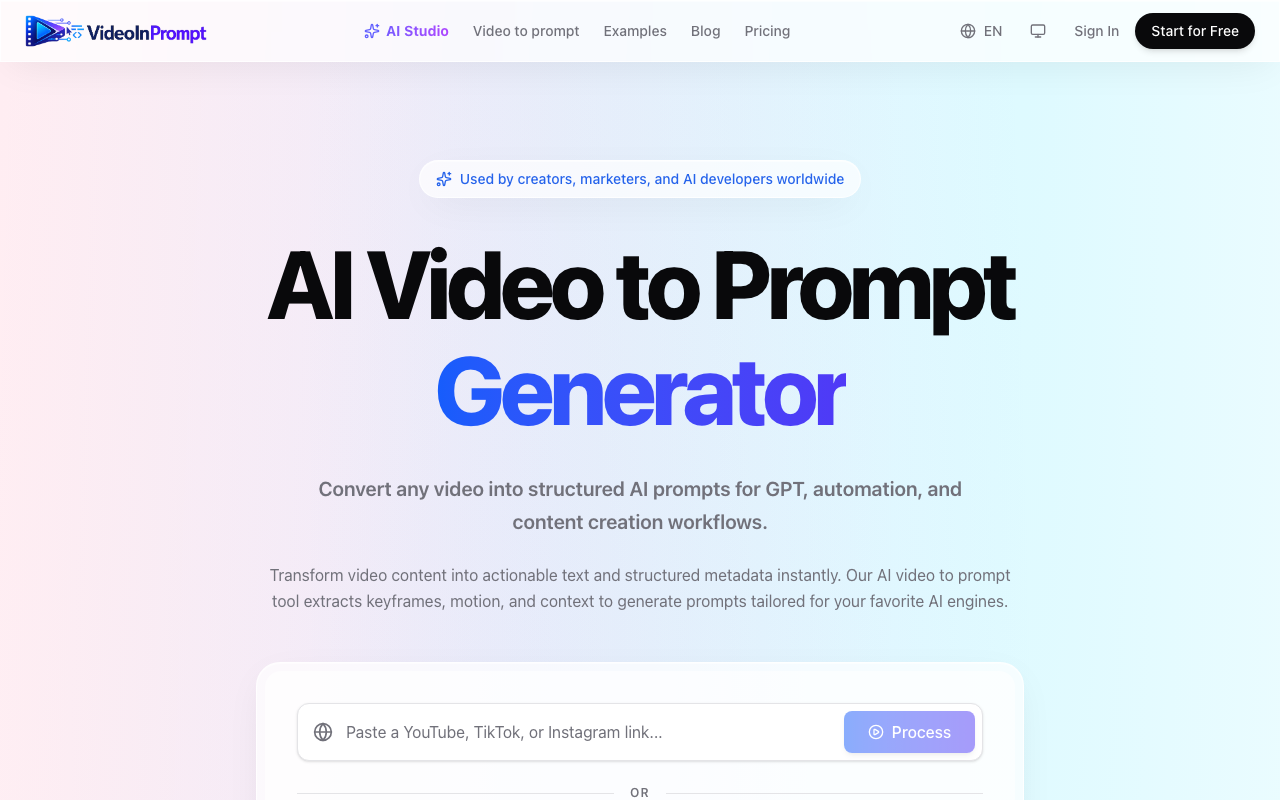 VideoInPrompt