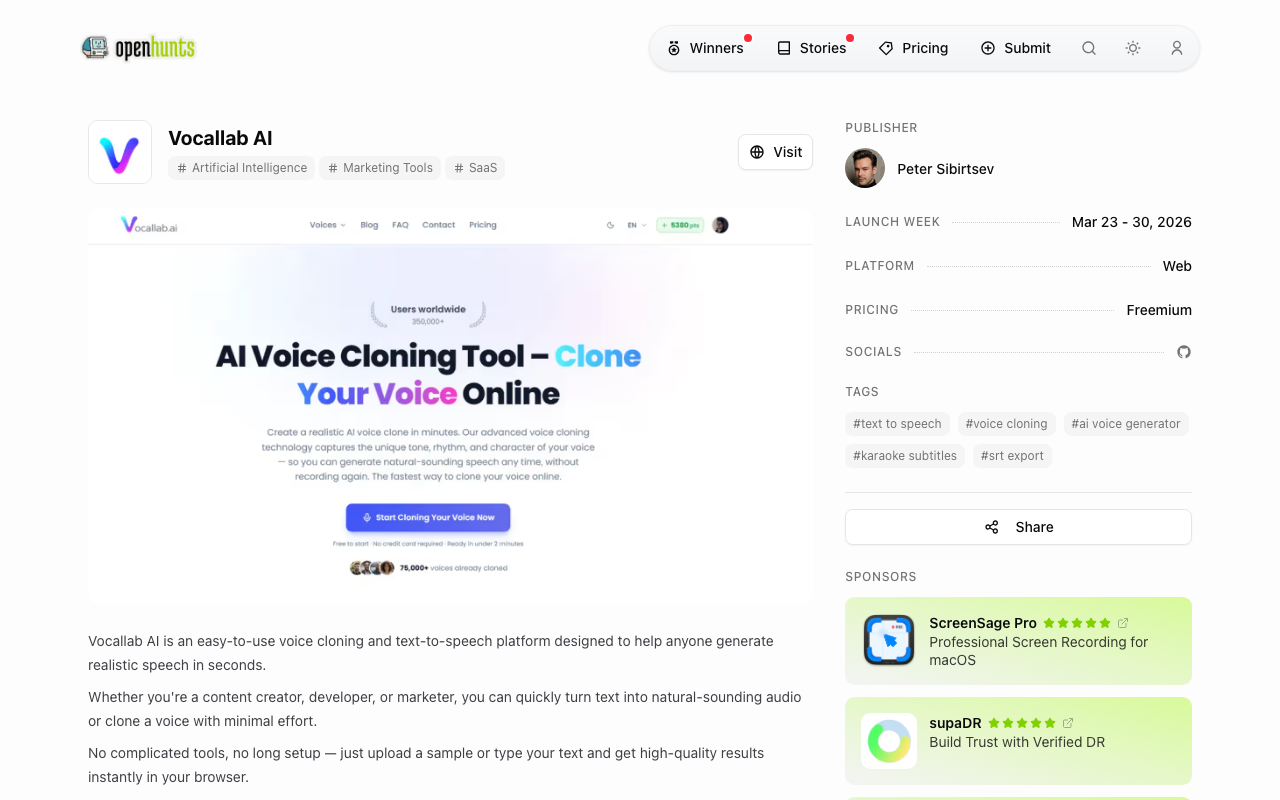 Vocallab AI