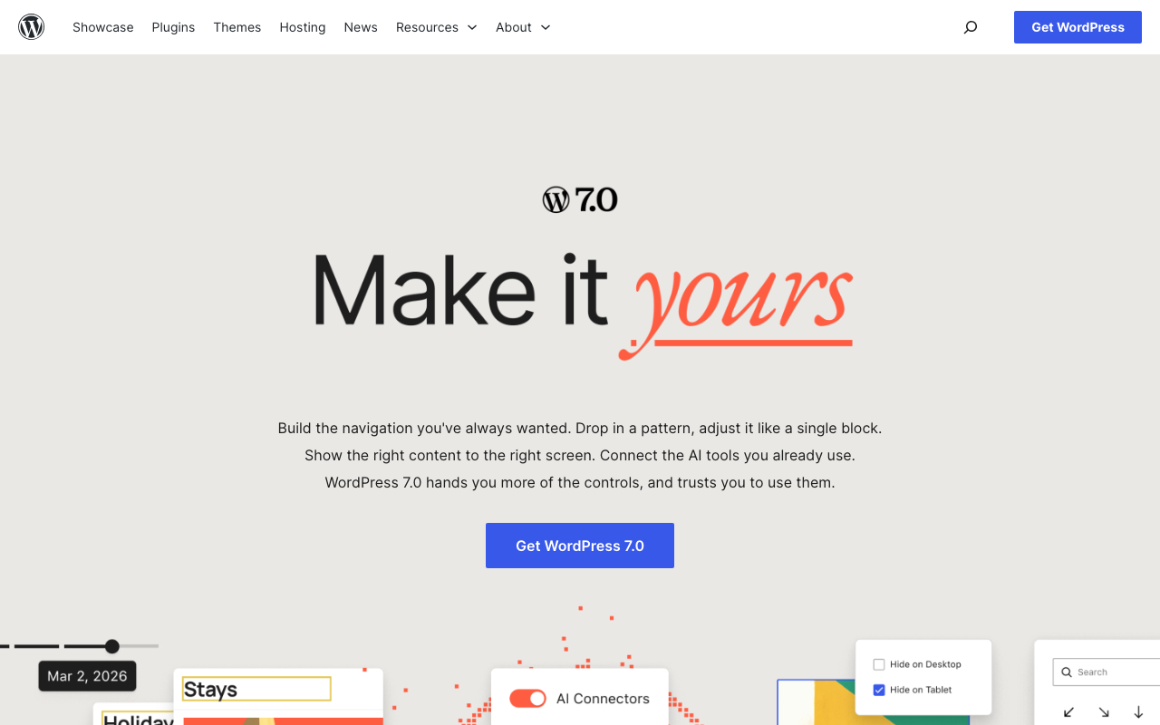 WordPress 7.0
